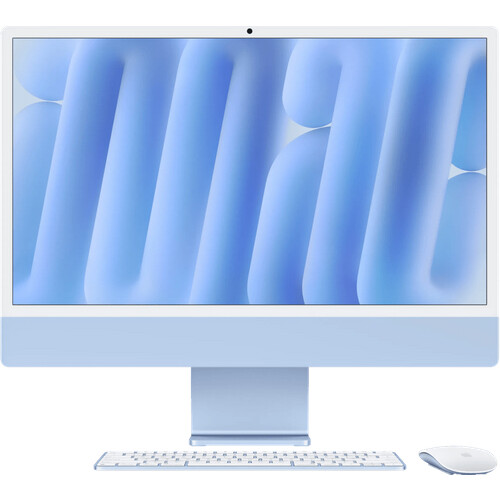 Apple iMac 24" M4 (8-Core-CPU/8-Core-GPU) 16GB/256GB Blau QWERTZ