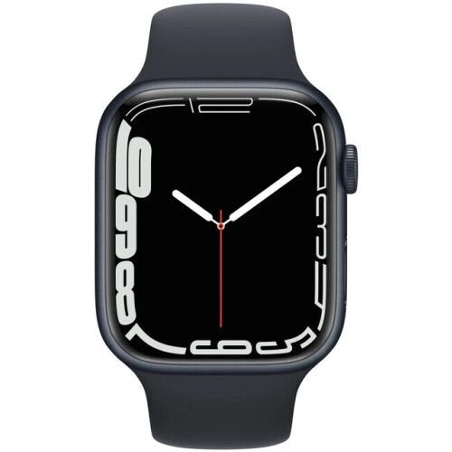 Apple Watch Series 7 45mm GPS Aluminiumgehäuse mitternacht Sportarmband mitternacht