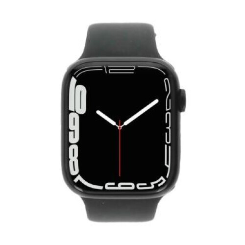 Apple Watch Series 7 GPS 45mm Aluminium mitternacht Sportarmband Mitternacht