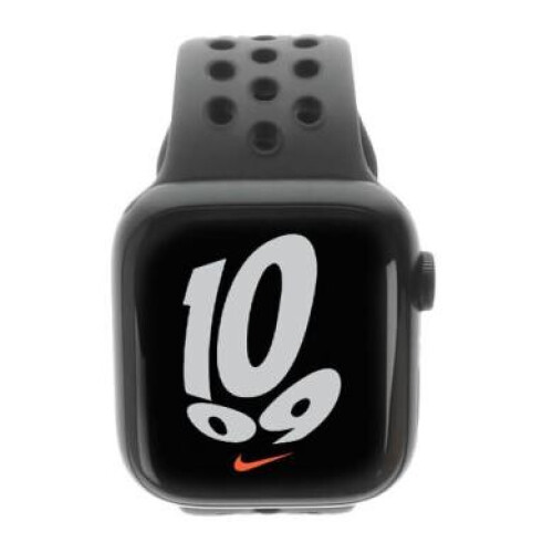 Apple Watch Series 7 Nike GPS 41mm Aluminium mitternacht Sportarmband anthrazit/schwarz