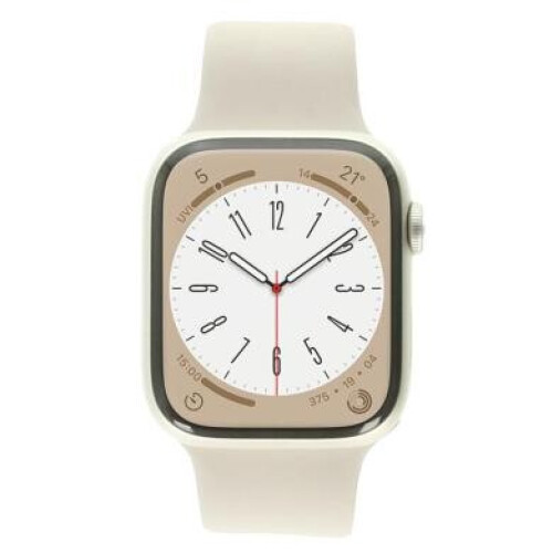 Apple Watch Series 8 GPS + Cellular 45mm Aluminium polarstern Sportarmband polarstern