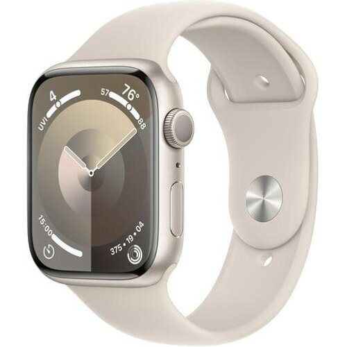 Apple Watch Series 9 (2023) GPS + Cellular 45 mm - Aluminium Polarstern - Sportarmband Polarstern