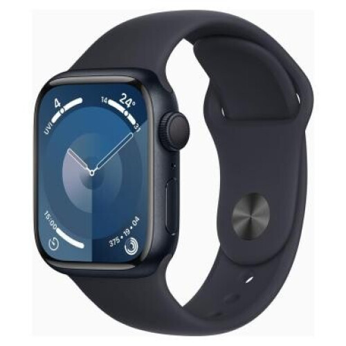Apple Watch Series 9 GPS 41mm Aluminium mitternacht Sportarmband mitternacht S/M