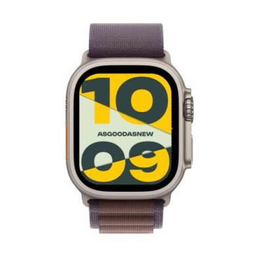 Apple Watch Ultra 2 GPS + Cellular 49mm Titan natur Alpine Loop indigo M