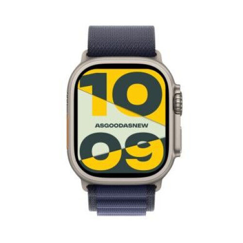 Apple Watch Ultra 2 GPS + Cellular 49mm Titan natur Alpine Loop marine M