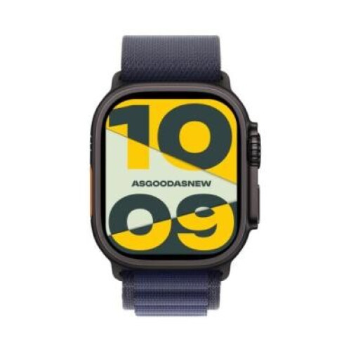Apple Watch Ultra 2 GPS + Cellular 49mm Titan schwarz Alpine Loop marine S