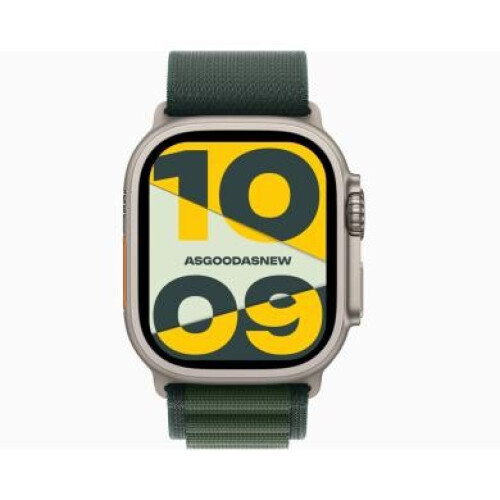 Apple Watch Ultra GPS + Cellular 49mm Titan Alpine Loop grün M