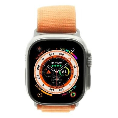 Apple Watch Ultra GPS + Cellular 49mm Titan Alpine Loop orange M