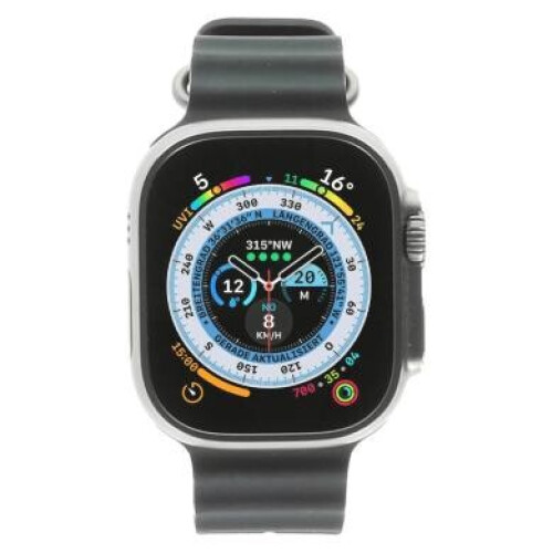 Apple Watch Ultra GPS + Cellular 49mm Titan Ocean Armband Mitternacht