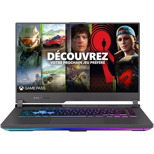 Asus ROG Strix G15 G513IE-HN004W 15" Ryzen 7 2.9 GHz - SSD 512 GB + HDD 1 TB - 32GB - NVIDIA GeForce RTX 3050 Ti AZERTY - Französisch