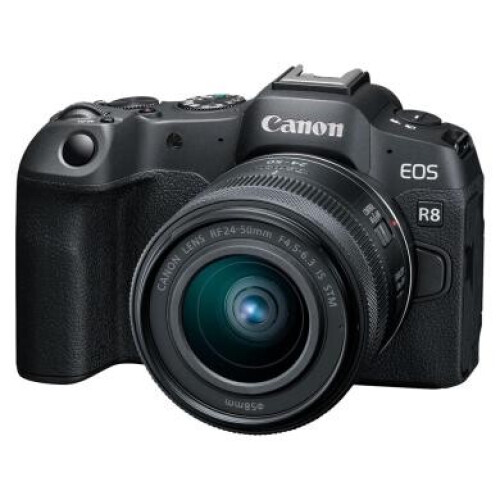 Canon EOS R8 mit Objektiv RF 24-50mm 4.5-6.3 IS STM (5803C013)