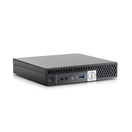 Dell Optiplex 7070 Micro Intel Six Core i5 512GB SSD 16GB Windows 11 Pro inkl. W-Lan