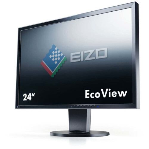 Eizo FlexScan EV2436W-BK schwarz 24 Zoll WUXGA 1920x1200 DisplayPort DVI Höhenverstellbar