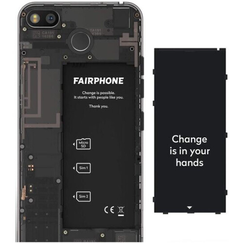 Fairphone 3 64GB Dual-SIM schwarz