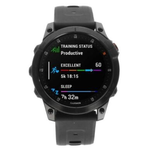 Garmin Epix Gen 2 47mm titan mit QuickFit-Silikonarmband (010-02582-11) schiefergrau