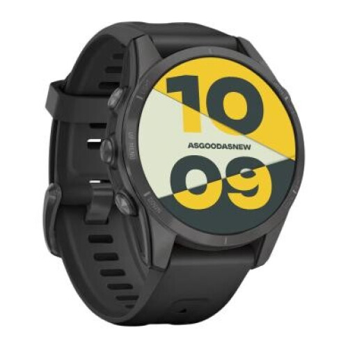 Garmin Epix Pro (Gen 2) Sapphire schwarz/carbongrau Titan QuickFit-Silikonarmband (010-02803-30)