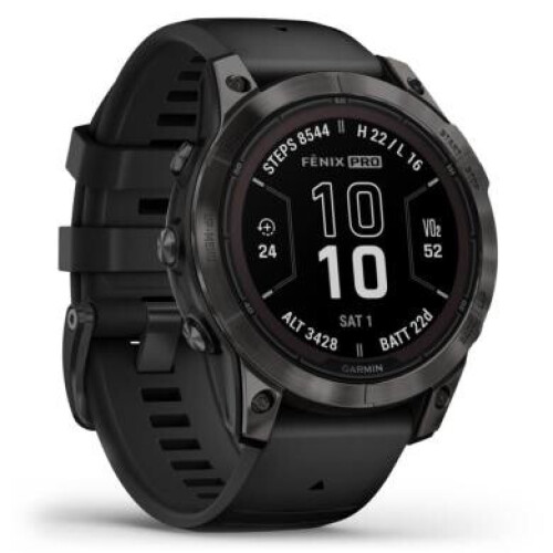 Garmin Fenix 7X Pro Sapphire Solar 51mm schwarz/carbongrau titan (010-02778-11)