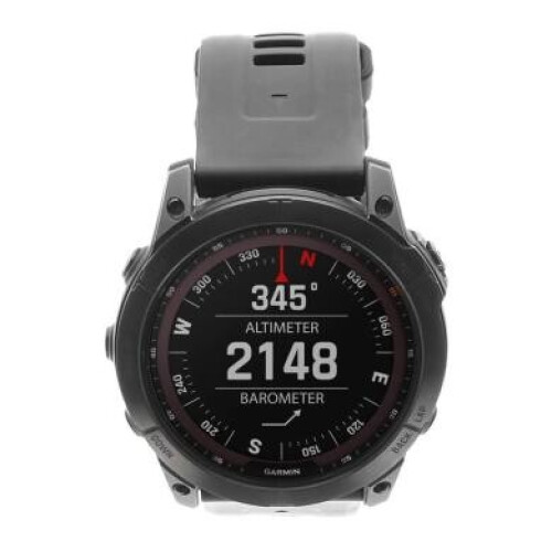 Garmin Fenix 7X Sapphire Solar schiefergrau DLC titan/schwarz (010-02541-11) schiefergrau/schwarz