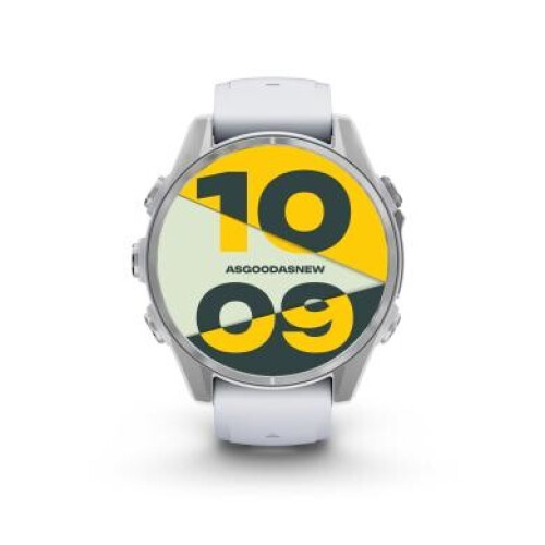 Garmin Fenix 8 AMOLED 43mm steinweiss/silber (010-02903-00)