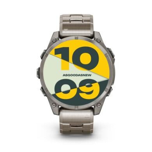 Garmin Fenix 8 AMOLED Sapphire 47mm graphit/titanium titan (010-02904-11)