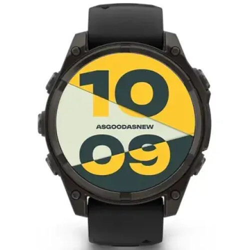 Garmin Fenix 8 Solar Sapphire 47mm graphit/titan carbongrau DLC (010-02906-11)