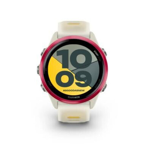 Garmin Forerunner 570 42mm bone/himbeerrot mit Armband bone/mango (010-02970-02)