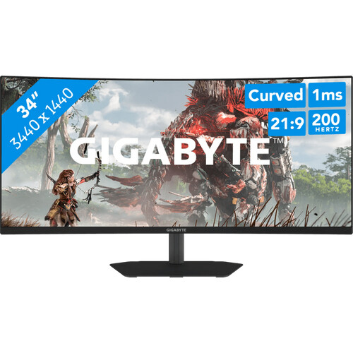 GIGABYTE G34WQC2 Curved