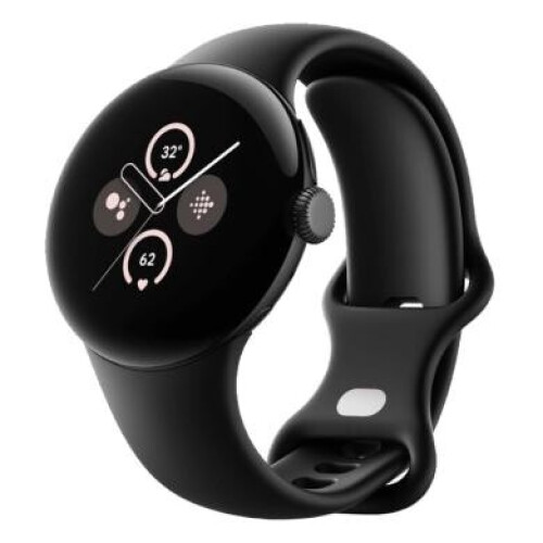 Google Pixel Watch 2 (LTE) matte black Sportarmband obsidian