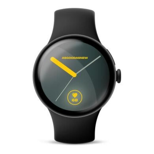 Google Pixel Watch 4 matte black 41mm Sportarmband obsidian (Wi-Fi)