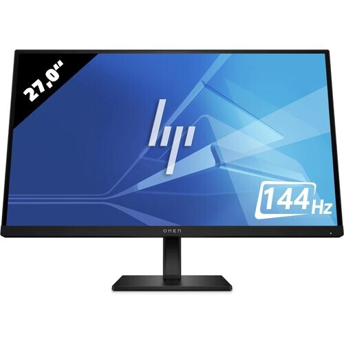 HP Omen 27k Gaming Monitor - 3840 x 2160 - 4K UHDOVP geöffnet - geöffnet