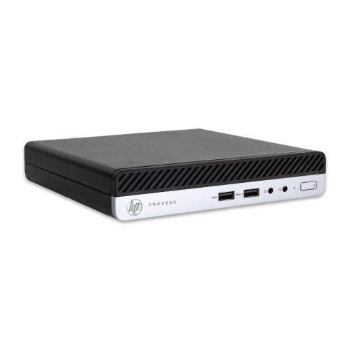 HP ProDesk 400 G4 Desktop Mini, Intel Core i5 8500T, 8GB, 256GB SSD,  Windows 11 Pro