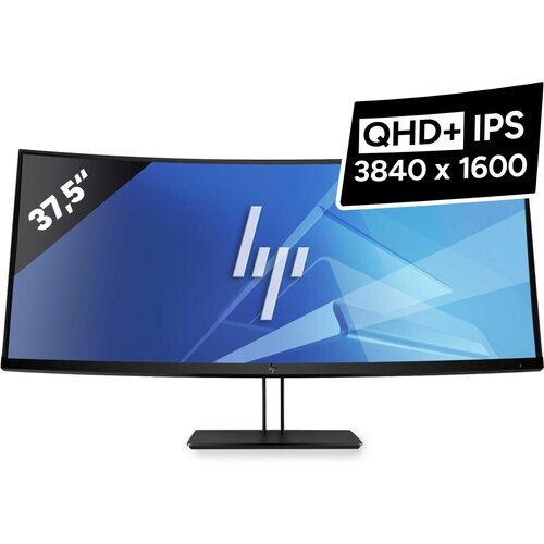 HP Z38c Curved Monitor - 3840 x 1600 - UWQHD + CurvedGut - AfB-gebraucht