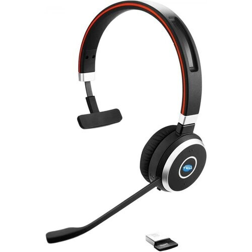 Jabra Evolve 65 Kopfhörer Noise cancelling verdrahtet + kabellos mit Mikrofon -