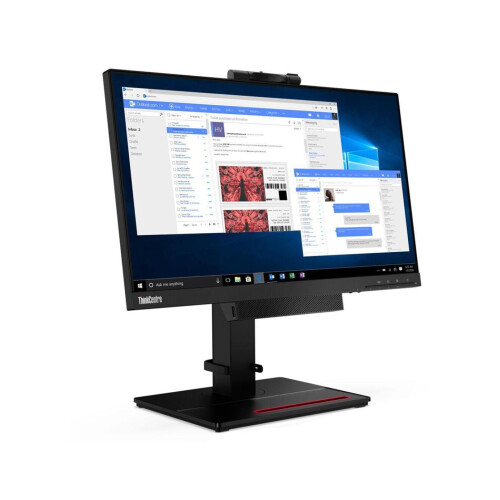 Lenovo ThinkCentre Tiny-in-One 22 Gen 4 21,5 Zoll Full HD 1920x1080 DisplayPort inkl. Webcam schwarz