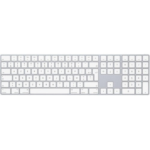 Magic Keyboard (2017) mit Ziffernblock Wireless - Silber - QWERTZ - Deutsch