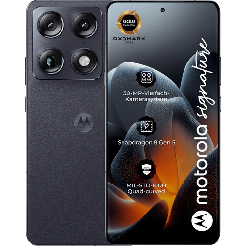 Motorola Signature 512GB Grau 5G