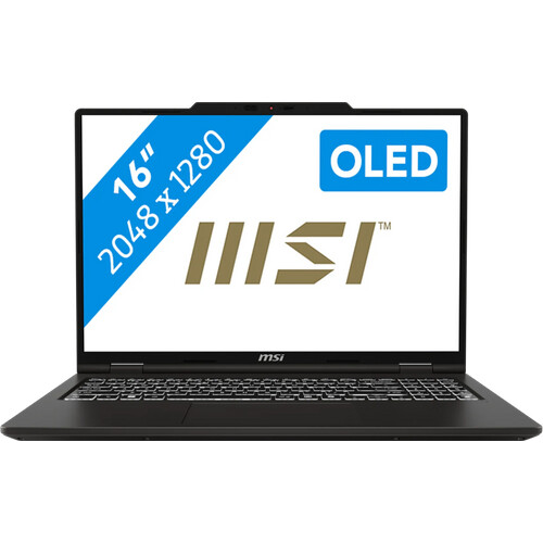 MSI Venture A16 AI+ Copilot+ OLED A3HMG-036 - 16" - AMD Ryzen AI 5 - 16GB RAM/512GB SSD