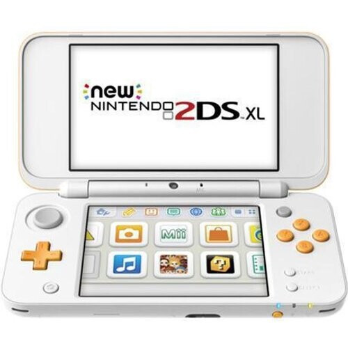 Nintendo 2DS XL - Weiß/Orange