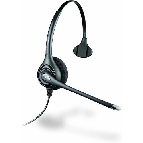 Plantronics HW251N Kopfhörer Noise cancelling mit Mikrofon - Schwarz