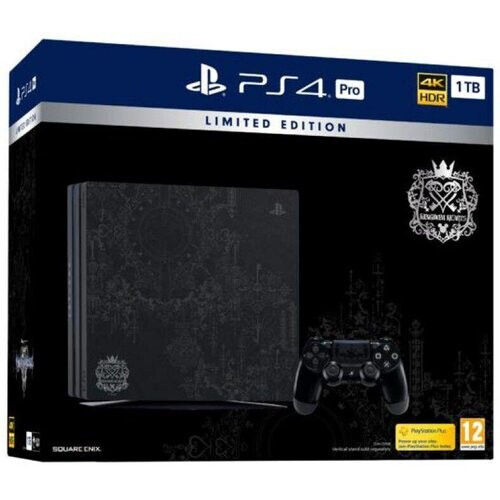 PlayStation 4 Pro 1000GB - Schwarz - Limited Edition SONY PS4 Pro Kingdom Hearts 3 + Kingdom Hearts 3
