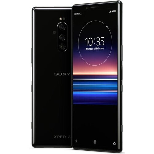Sony Xperia 1 128GB - Schwarz - Ohne Vertrag